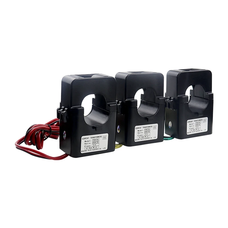 3PCS Split Core Current Transformer 100-600A Current Sensor KCT36