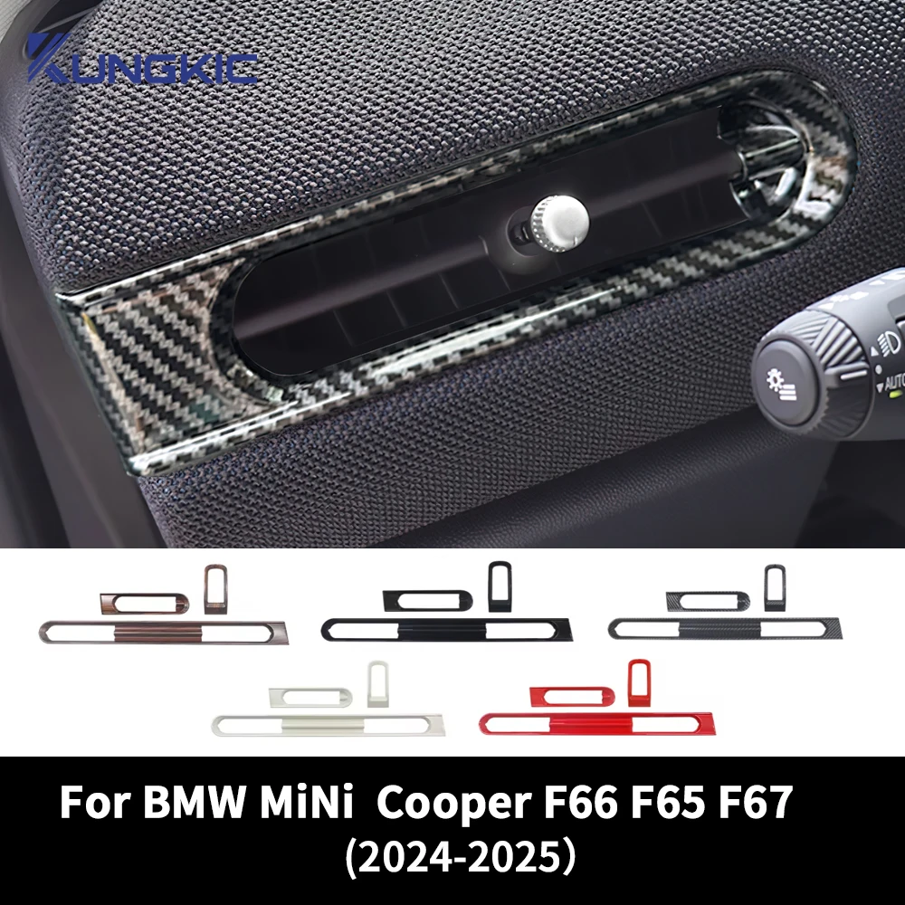 

For MINI Cooper S F65 F66 F67 Car Air Vent Ring Outlet Cover Case ABS Air Conditioning Vent Decorative Shell Car Accessories