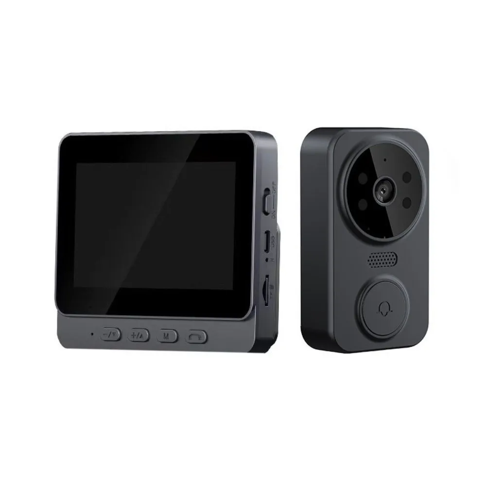 

4.3 Inches Digital Viewer Infrared Night Vision Built-in Speaker Video Intercom Microphone Storage Door Camera