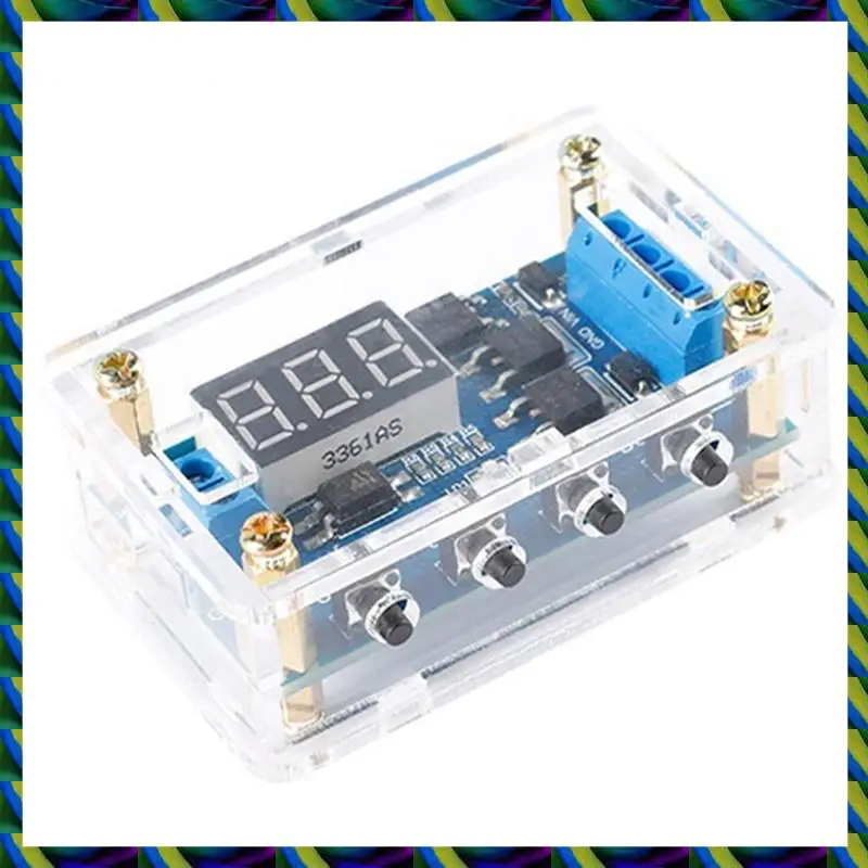 Ежедневное реле задержки таймера J04 DC 5 В 12 В 24 В Модуль таймера включения и выключения Триггерный цикл Двойная плата управления задержкой MOS с цифровой трубкой