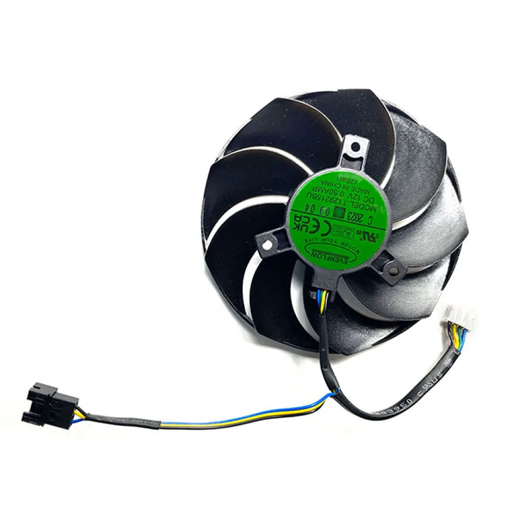 Cooling Fan for POWERCOLOR RX6750XT GDDR6 Competition Edition Graphics Card Fan Replacement Parts