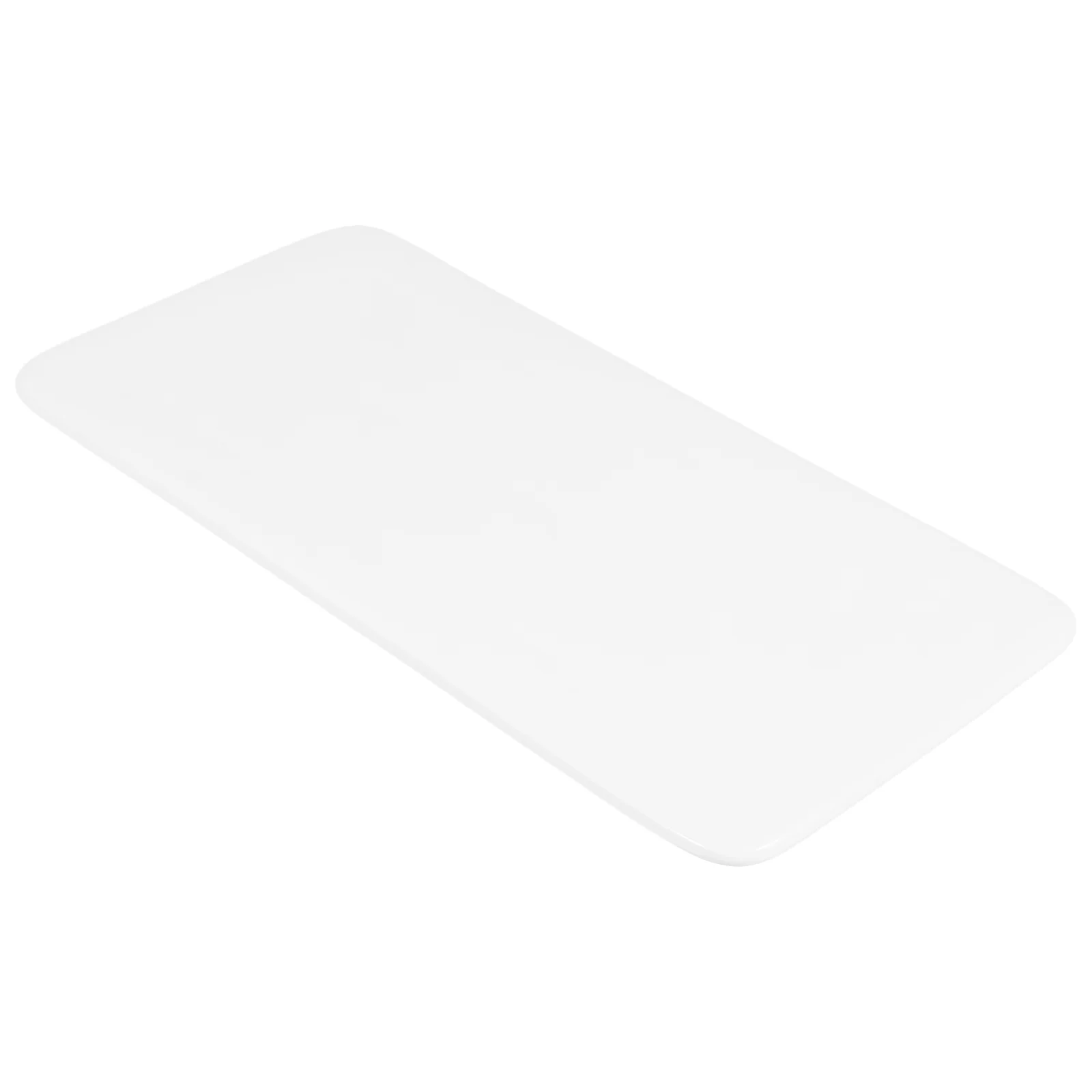 

1Pcs Flat Rectangular Plate Sturdy Ceramic Kitchen Platter for Western Food Sushi Pasta Fruit Salad Bar Home Dining