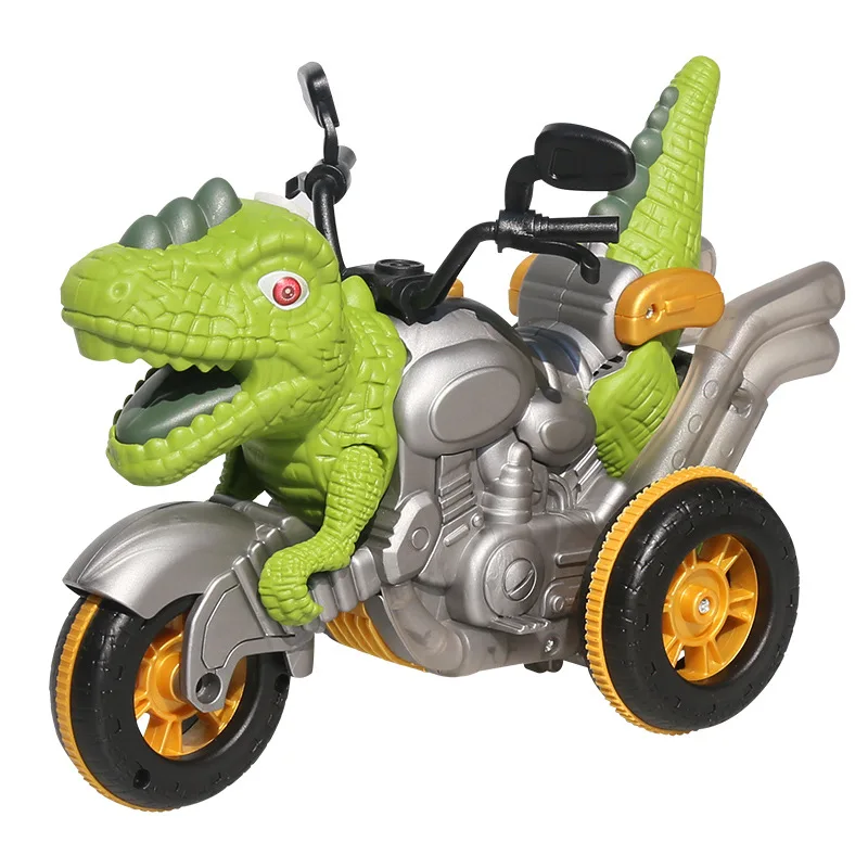 Rc Dinosaur Car Remote Control Motorcycle Stunt Radio Controlled Cars Electric Spray Sound and Light Children's Toy for boys Kid