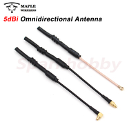 Maple Leaf 5.8G 5dBi Omnidirectional MMCX Long-voyage Antenna Suitable for Transmitter for All MMCX Ierfaces Panda RUSH SOLO VTX