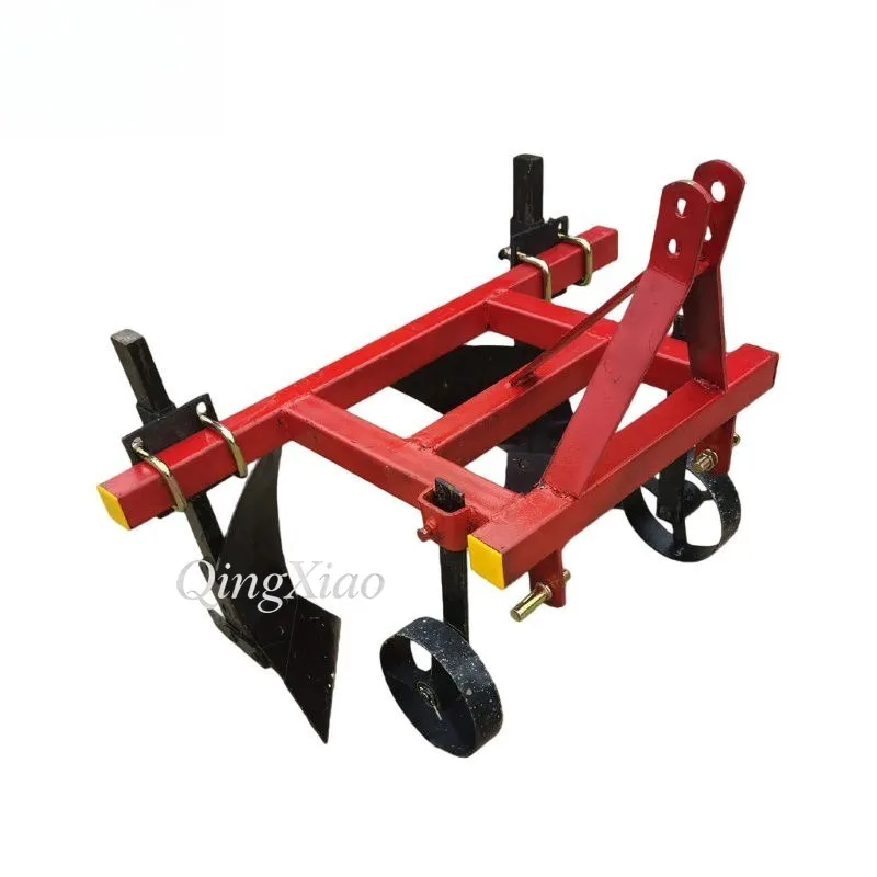 Portable Ditching Tool Rear Attached Ridging Plow For Farm Tractor Used For Raising Beds For Tuber And Leaf Vegetables