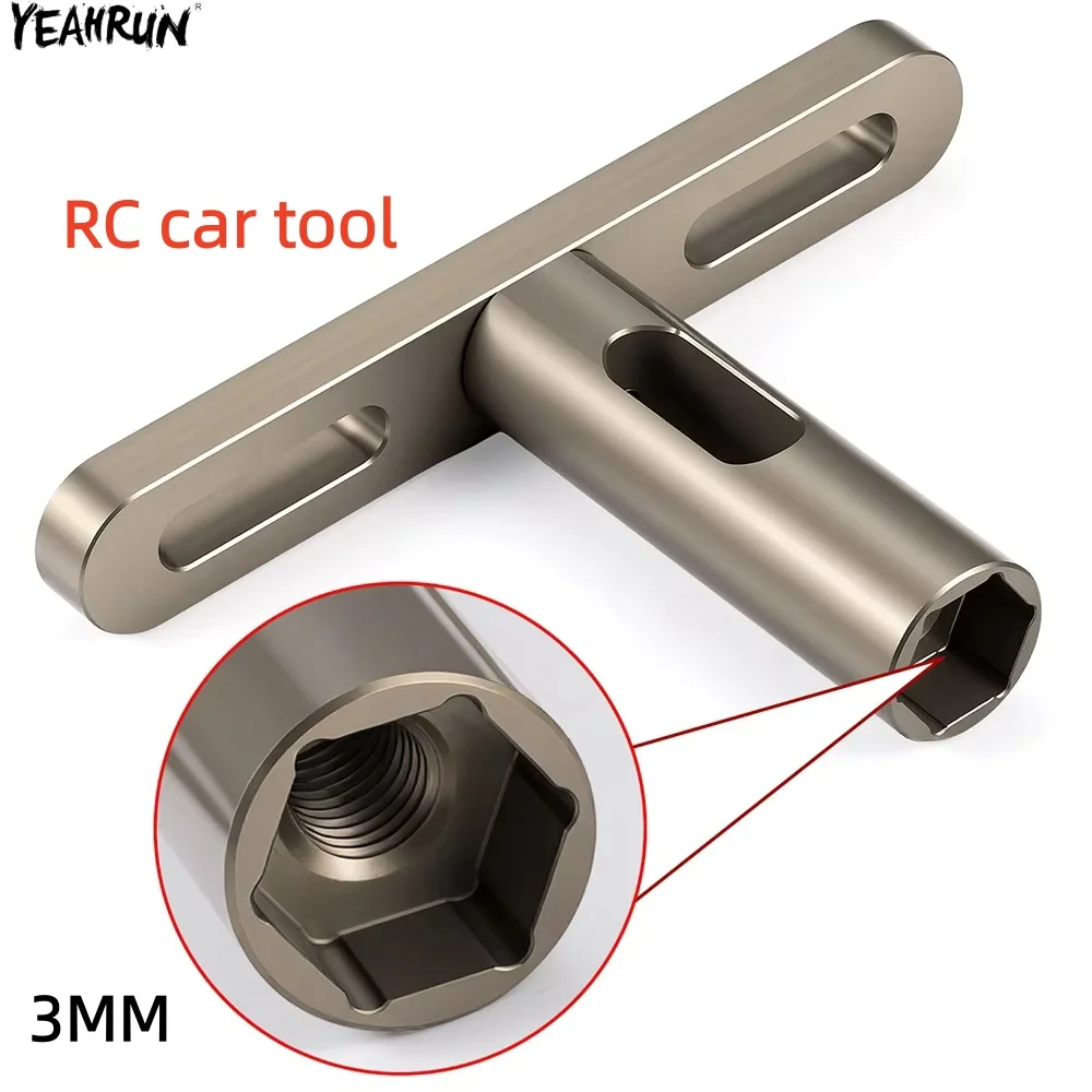 YEAHRUN 3MM RC Car Dog Bone Pin Remover Tool Drive Shaft CVD Pin Extractor Repair Tool RC Truck Crawler Car Upgrade Accessories