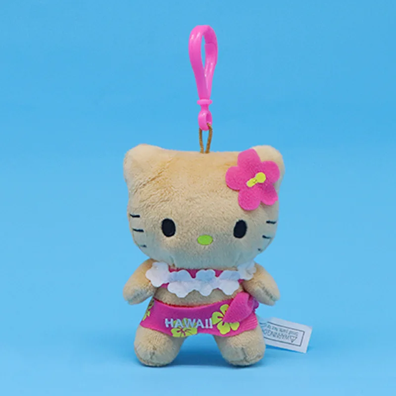 

Y2K Hello Kitty брелок аксессуары Kawaii Sanrio плюшевая игрушка аниме трава юбки рюкзак кулон автомобильный брелок для ключей подарок для девочки детская кукла