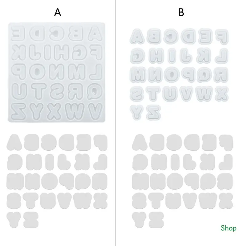 

Прямая поставка, форма для письма с алфавитом, силиконовая форма для подвески, зыбучий песок, форма для брелка, легко моется