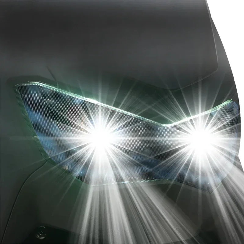 Fit For NMAX 155 Nmax155 2020-2024 Accessories Motorcycle Headlight Guard Stickers Head Lamp Protection Decals