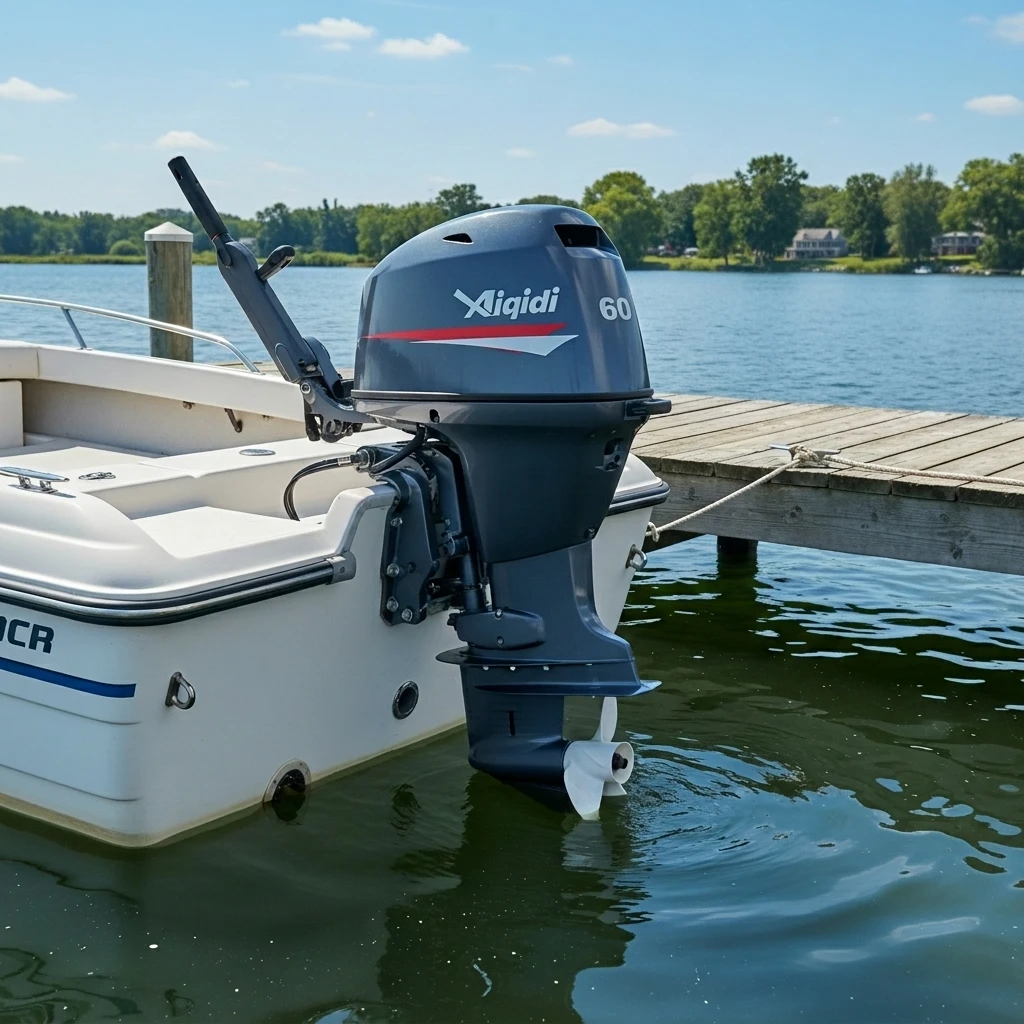 New Powerful F60  4-Stroke Outboard Motor with Tiller Control CE Approved