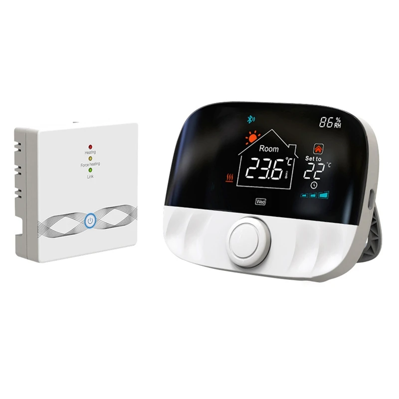 وحدة تحكم ترموستات تويا ذكية ، واي فاي ، رف ، شاشة LCD ، مناسبة للتدفئة تحت الأرضية ، غلاية غاز ، دعم اليكزا وجوجل