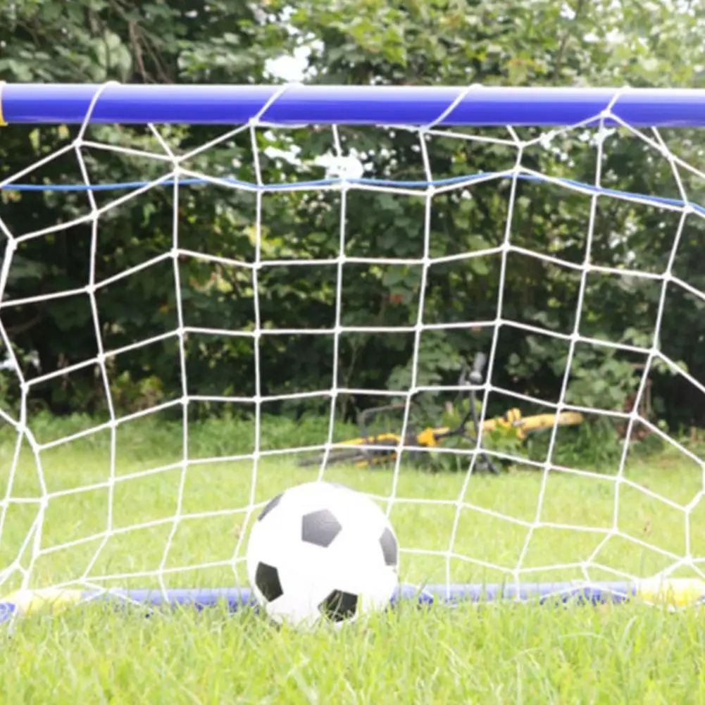 Portable Micro Soccer Goal Set (Net, Pump, Ball Included) | Lightweight Indoor/Outdoor Gear for Park & Beach Training