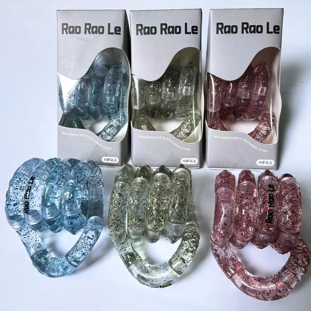 Novo sensorial fidget foco brinquedo colorido squeeze deformação alívio do estresse brinquedo educacional torção foco treinamento