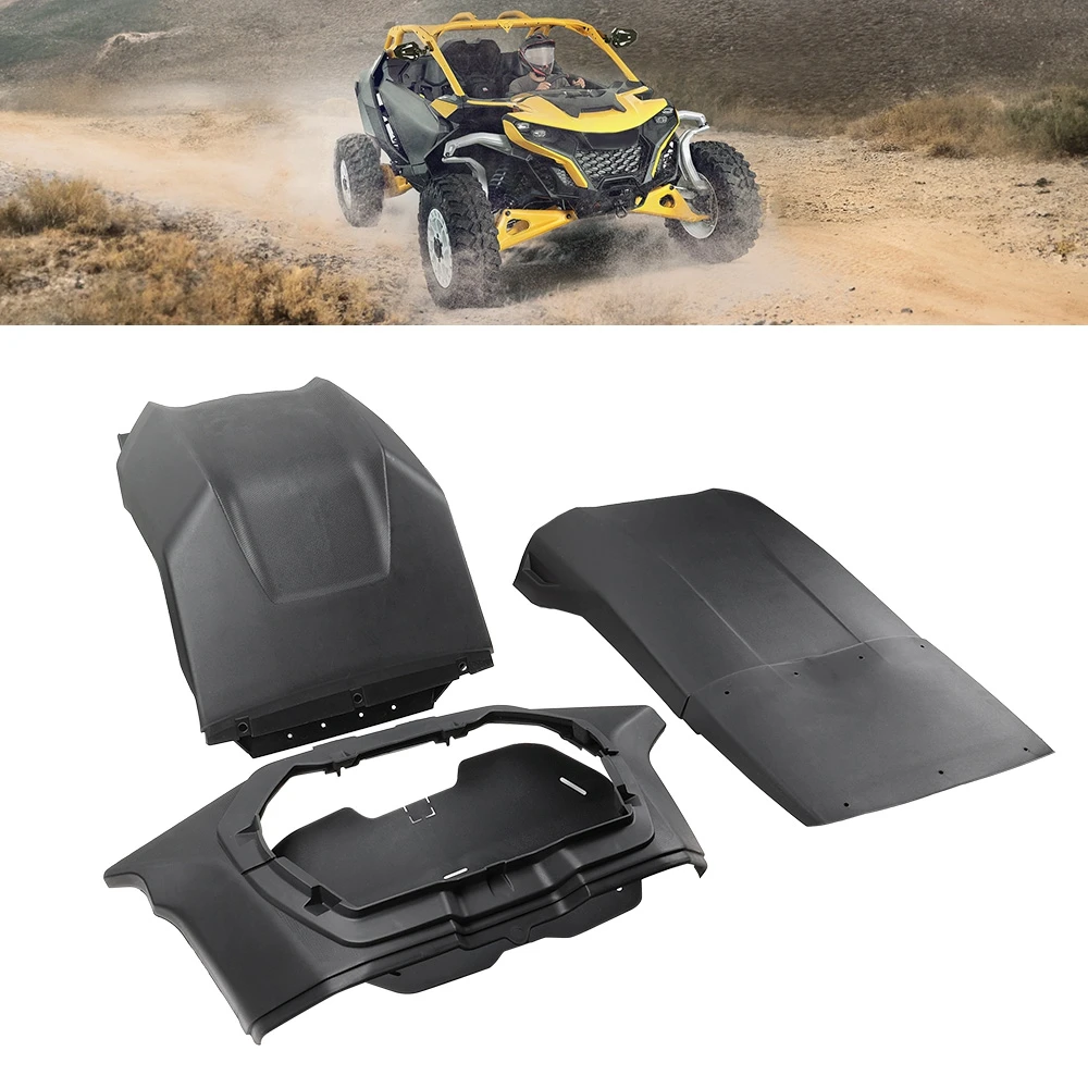 

Комплект совок на крышу холодного воздуха UTV Aero, обновленное обновление на впуске для спортивной крыши 715008280, для Can-Am Maverick R X RS 999T 2024-2025