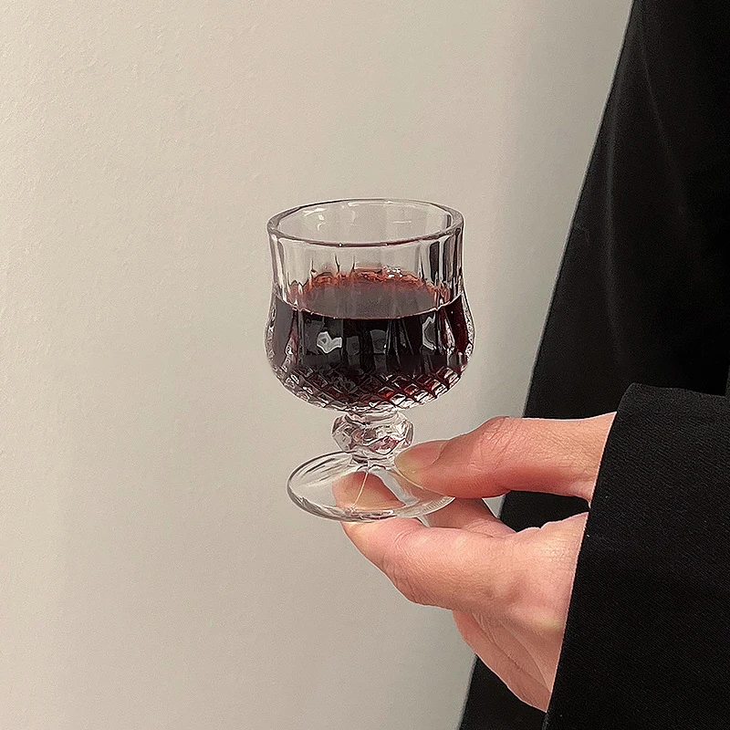 Gobelet en Verre à Graver, Transparent, Coupe à Vin Rouge, Whisky, Cocktail, Cuisine d'Été, Verres à Café, Cadeau pour Mariage, 50ml