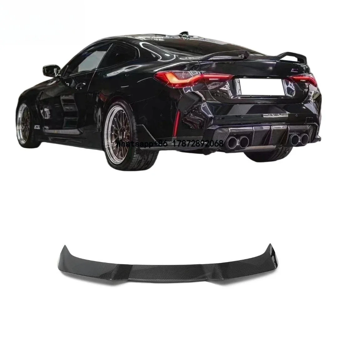 Car Conversion Kit Dry Carbon Fiber V Style Spoiler Body Kit Aerodynamic Kit for 4 Series G22 M4 G82 2020+ Upgrade