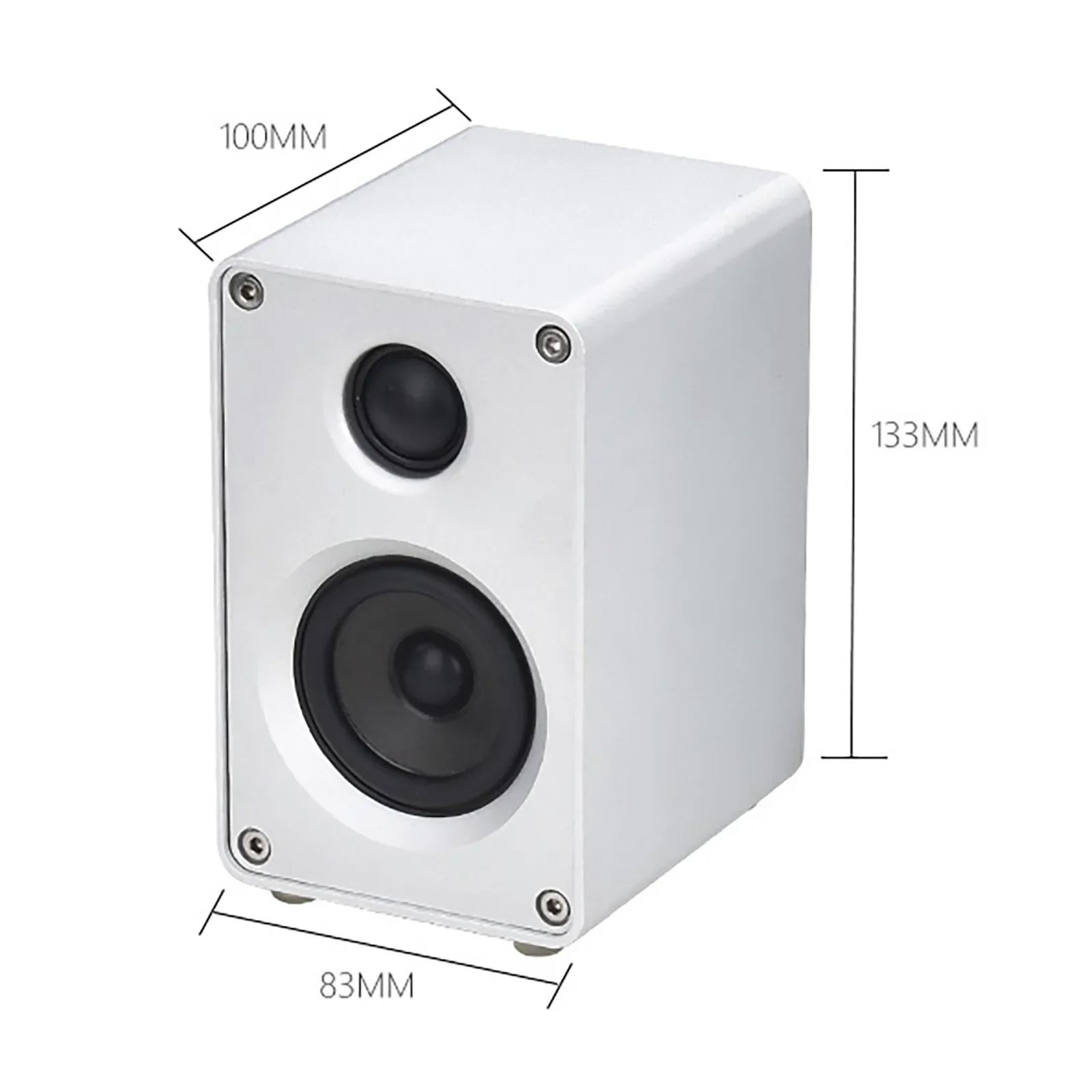 AMXEKR ses net ve narin 2.5-inç Mini hoparlör Stereo ev bilgisayar ön Surround yüksek sadakat Bluetooth