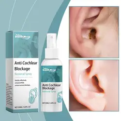 30ml Anti Cochlear Blockage Removal Spray Safe & Effective Treat Piercing Bumps Ear Hole Spray For Getting Rid Of Odors &