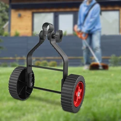 grass cutter wheel String Trimmer Wheel bracket Lawn Mower Auxiliary Wheel Triangular Structure for Brush Cutter Spare Parts