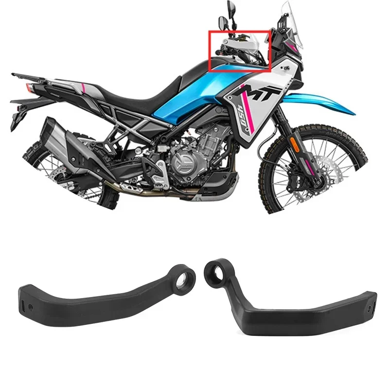 For CFMOTO 450MT Left&Right Hand Guard Bracket Motorcycle Accessories CF Moto 450 MT HandGuard Shield Protector Moto Parts