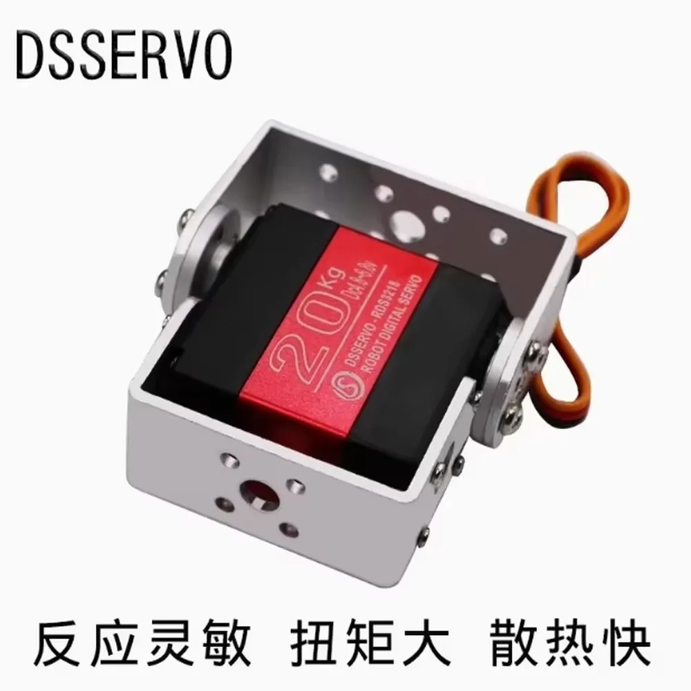 Dual Axis Servo RDS3115 High Torque Digital 15kg 30kg 60kg Robot Servo, High-Precision 360° Rotation for DIY Robotics