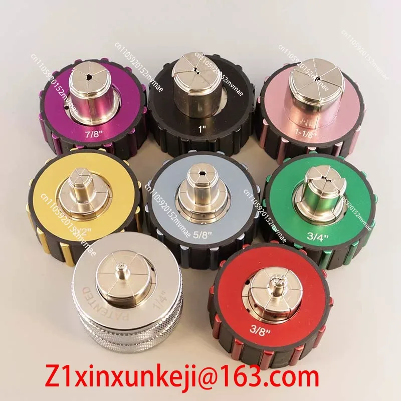 Black Diamond Lever Tube Expander, Cup Expander, Refrigeration Tool 13800 Air Conditioner Copper Tube Expander ，1/4 1/2 Head up