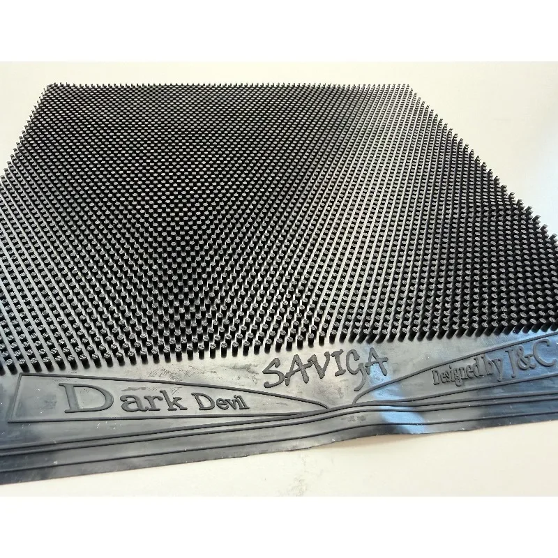 DAWEI SAVIGA Dark Devil Table Tennis Rubber Long Thin Particles OX Long Pips Particles Height 1.8 Mm Ping Pong Rubber