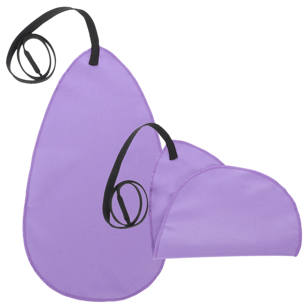 

2 Pcs Microfiber Cleaning Cloth for Saxophone Clarinet Flute Instrument Cleaner Fast Absorption Tube Swab Soft Non Scratch Cloth