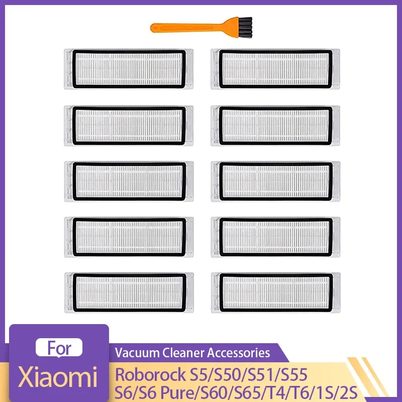 Filtri HEPA lavabili per Xiaomi Roborock 1S 2S S50 S5 Max S6 MaxV T4 T6 Robot aspirapolvere parti di ricambio accessori strumento