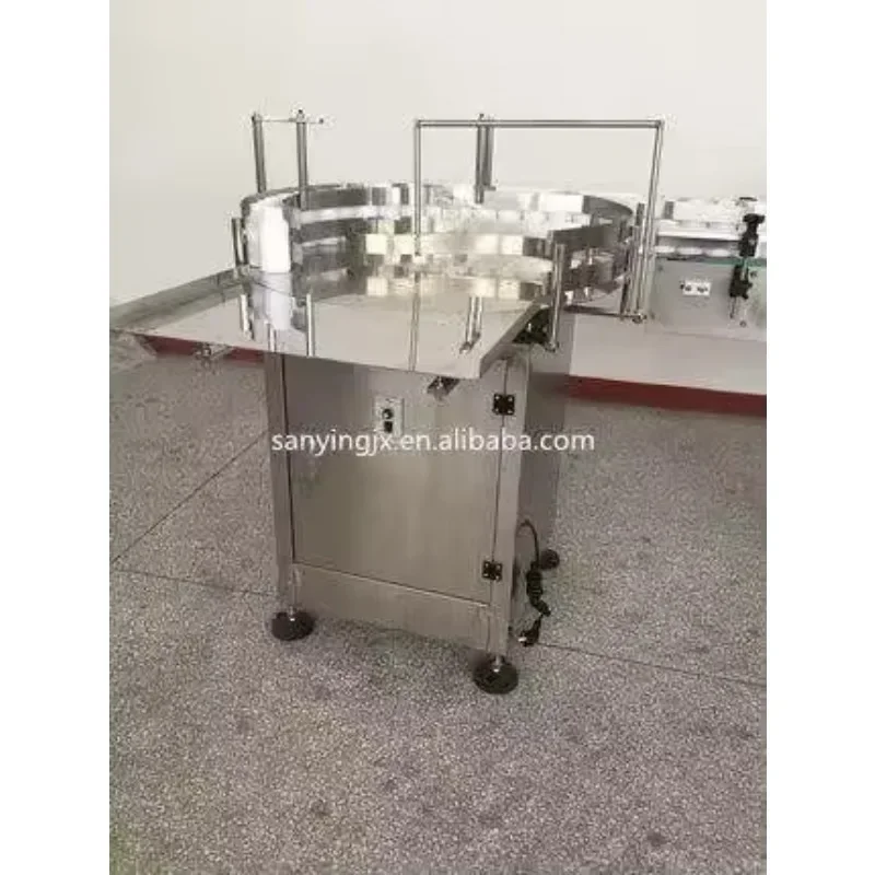 ماكينة تغذية الزجاجات الدوارة الدوارة الأوتوماتيكية، ماكينة تفريغ الزجاجات البلاستيكية PET