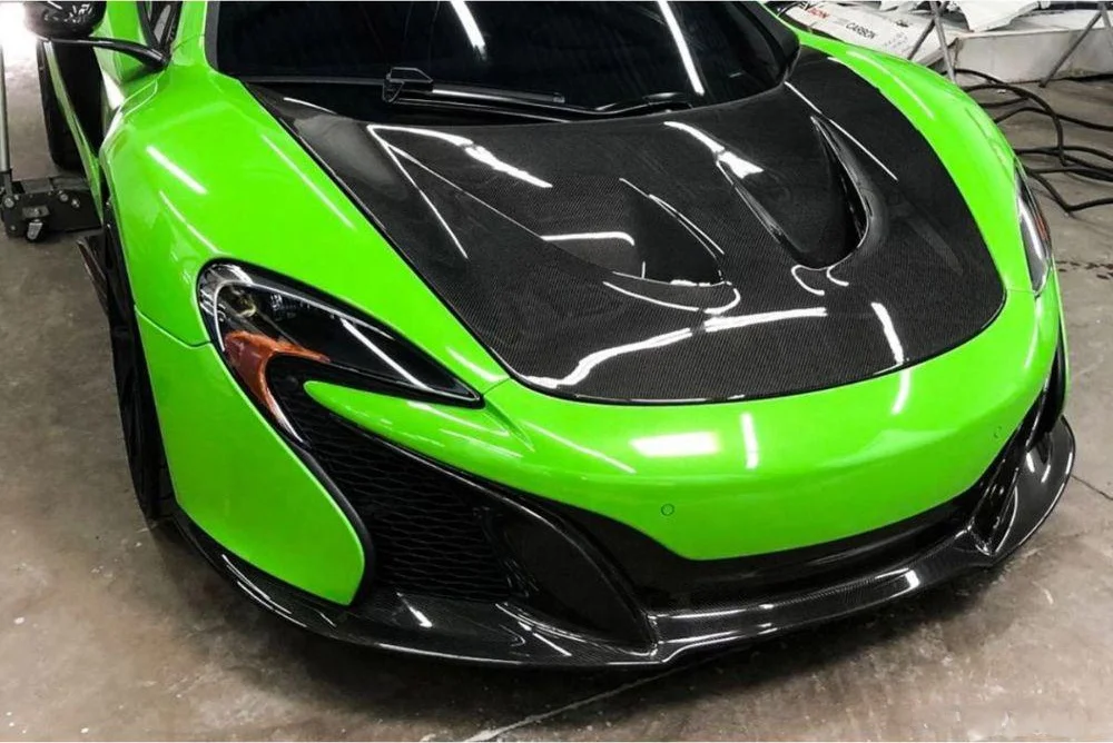 Mclaren 650S OEM Style Dry Carbon Fiber Body Kit Front Bumper For Mclaren 650S