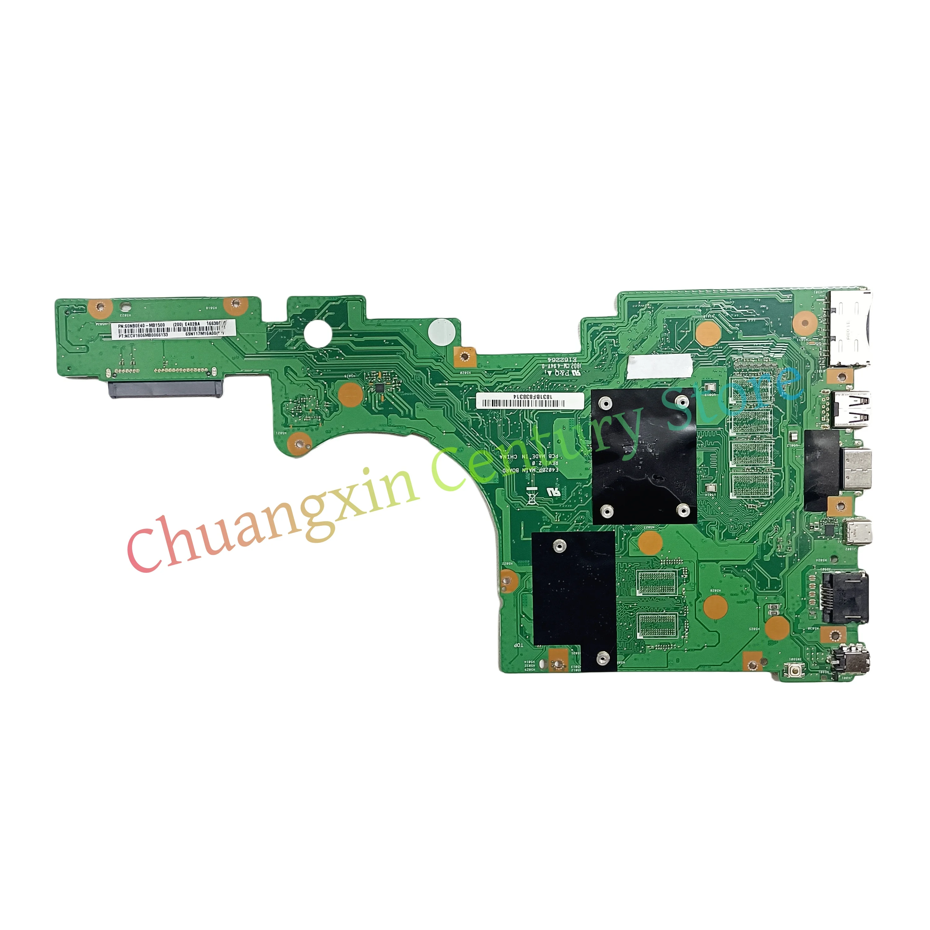 E402BP motherboard is suitable for ASUS VivoBook E402 E402B E402BA laptop with CPU E2-9000 A6-9200 A9-9420 RAM 2G/4G/8G