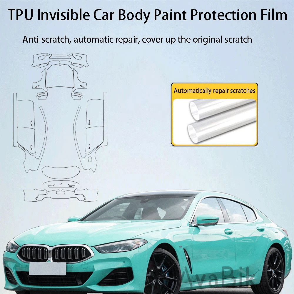 For BMW M850i 8 Series 2022-2024 7.5Mil PPF Pre Cut Car Paint Protection Film Transparent Wrap car hood Clear Protective Sticker