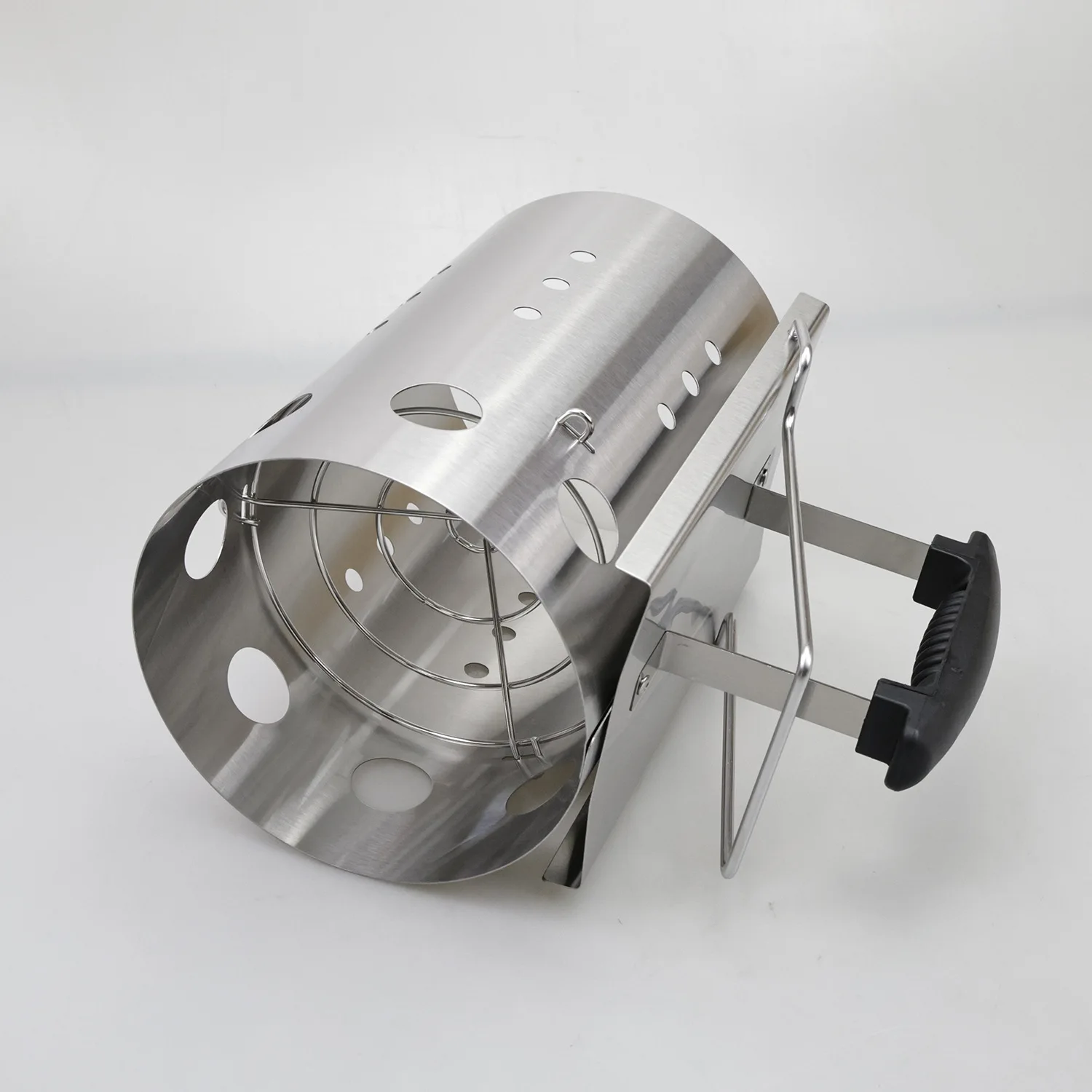 Stainless Steel Carbon Barrel Sparkling Fruit Charcoal Sparkling Barrel Grill