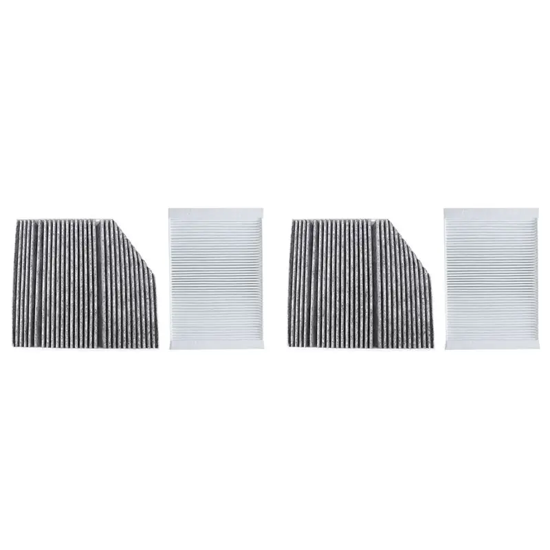 

2X Cabin Filter For Mercedes Benz C-CLASS W205 A205 C205 S205 13-19 Model Built In External Air Conditioning Filter Set
