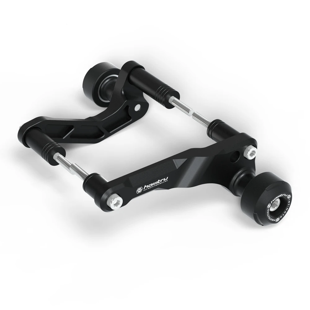 Black Aluminum Crash Protection Frame Sliders for Kawasaki Ninja 400 2018-2025 Enhanced Safety Motorcycle Crash Protectors