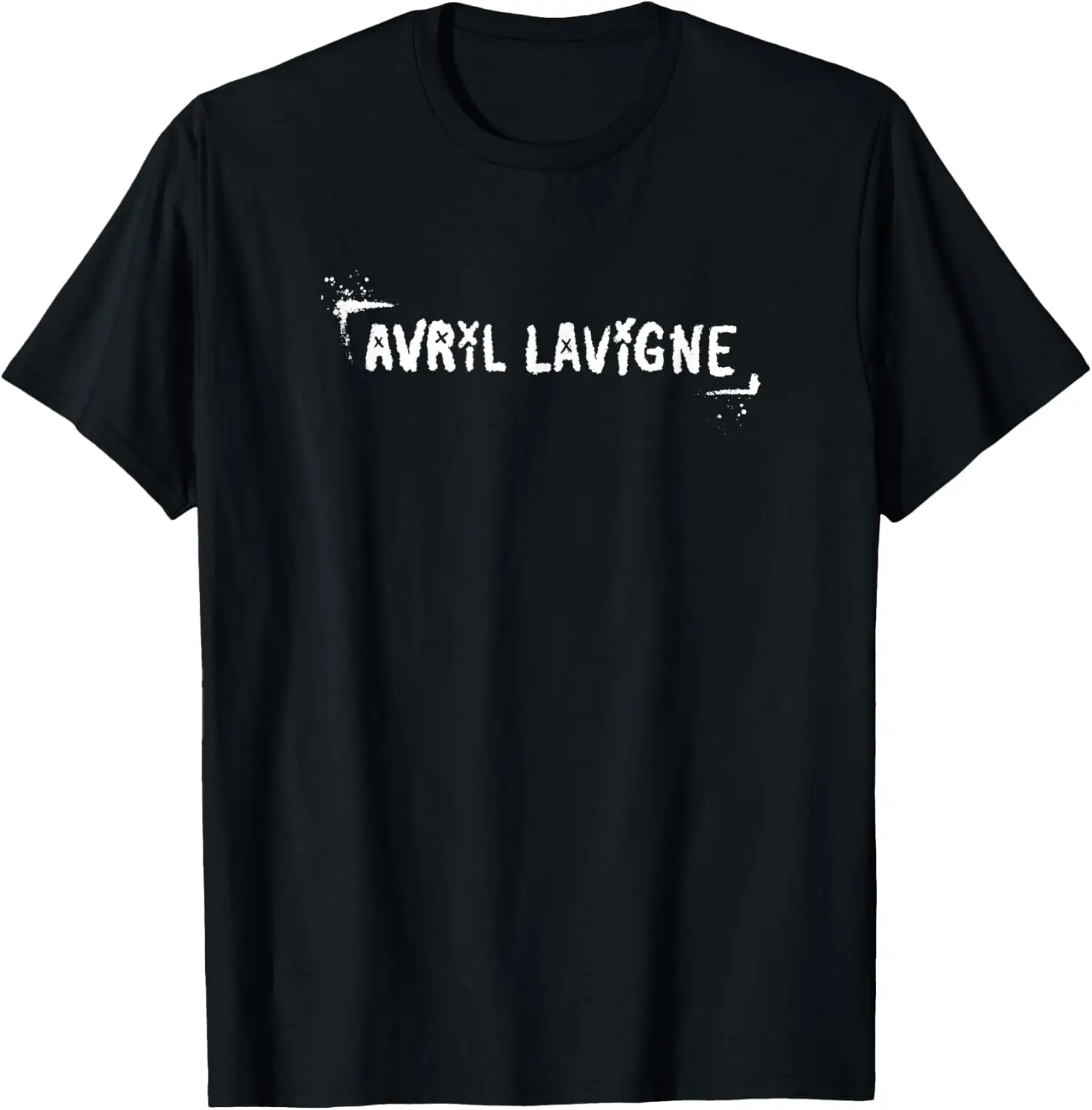 Official Avril Lavigne Bite Me Two Sided T-Shirt Y2k Clothes Women Clothing Tee Shirt Femme Camisetas T Shirts for Women 82607