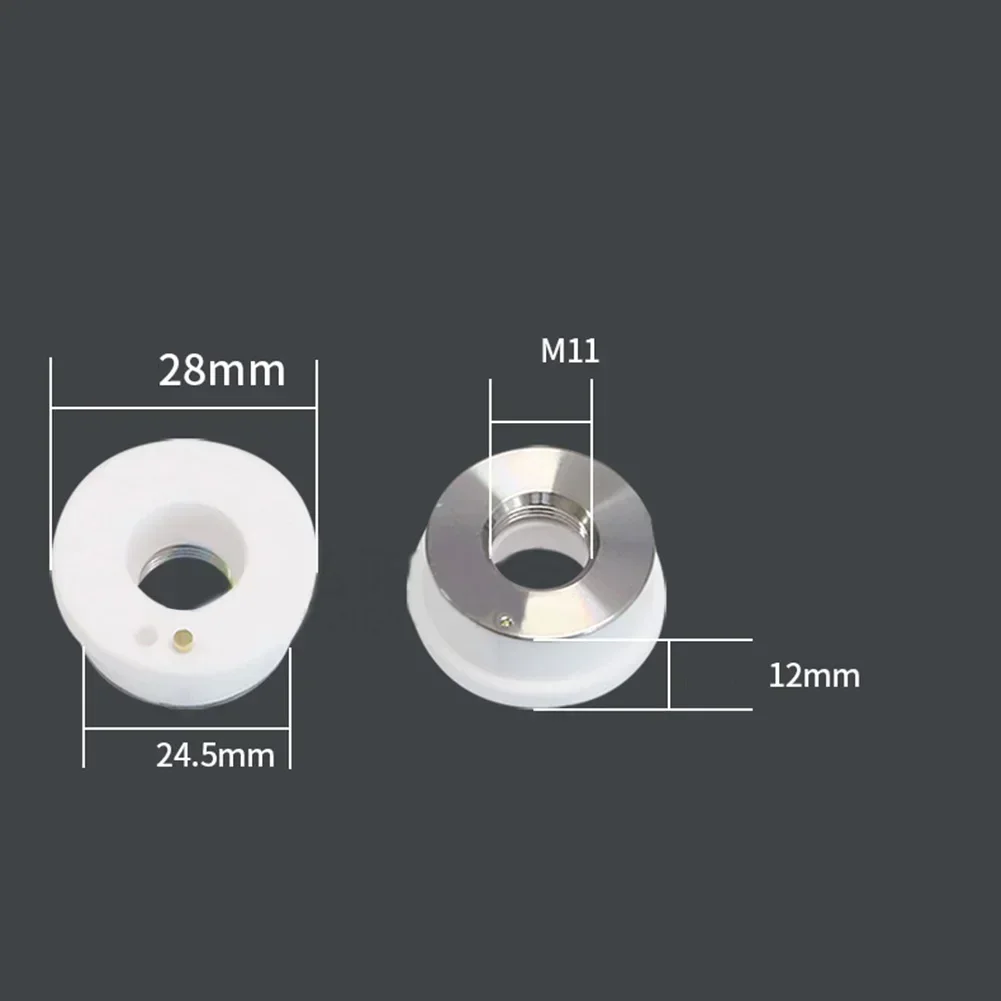 M11 Lasers Ceramic Ring Fiber For Fiber Lasers Lasers Cutting Head 1pcs 28mm Accessories Ceramic Ring 100% Brand New