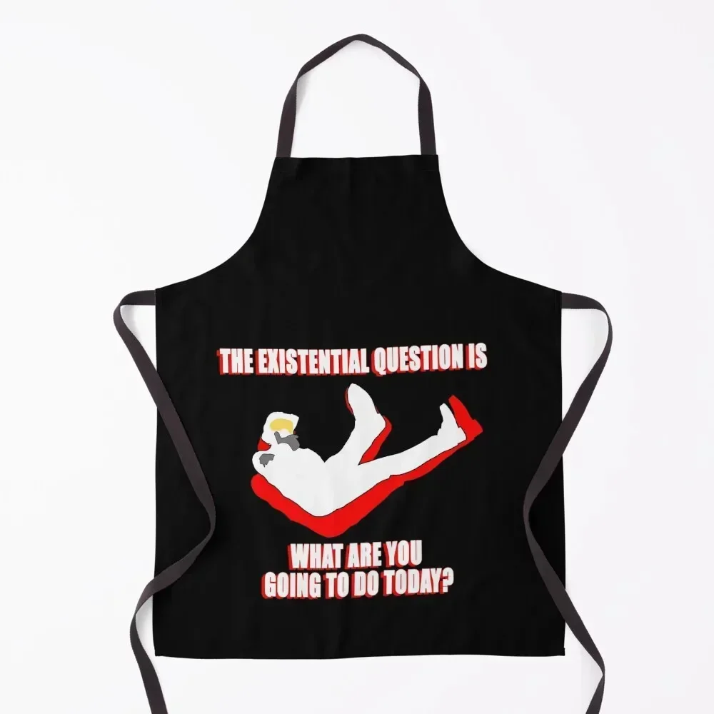 

THE EXISTENTIAL QUESTION Apron christmas decoration For Cooking Kitchen For Man man chef uniform Apron
