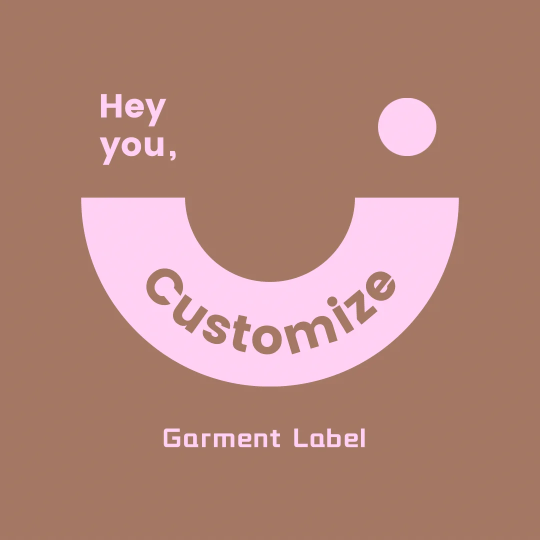 

Custom Garment Label Personalized Woven Label Hangtag Package Accessory 25063001