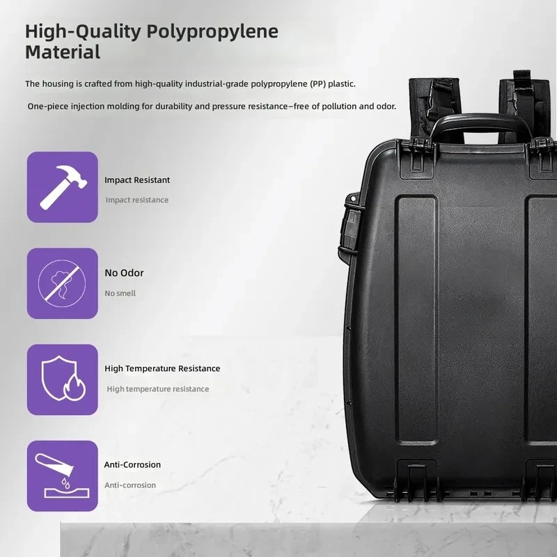 for Double Shoulder Hard Shell Backpack Case Photography Shockproof Drop-proof Moisture-proof Dustproof Outdoor