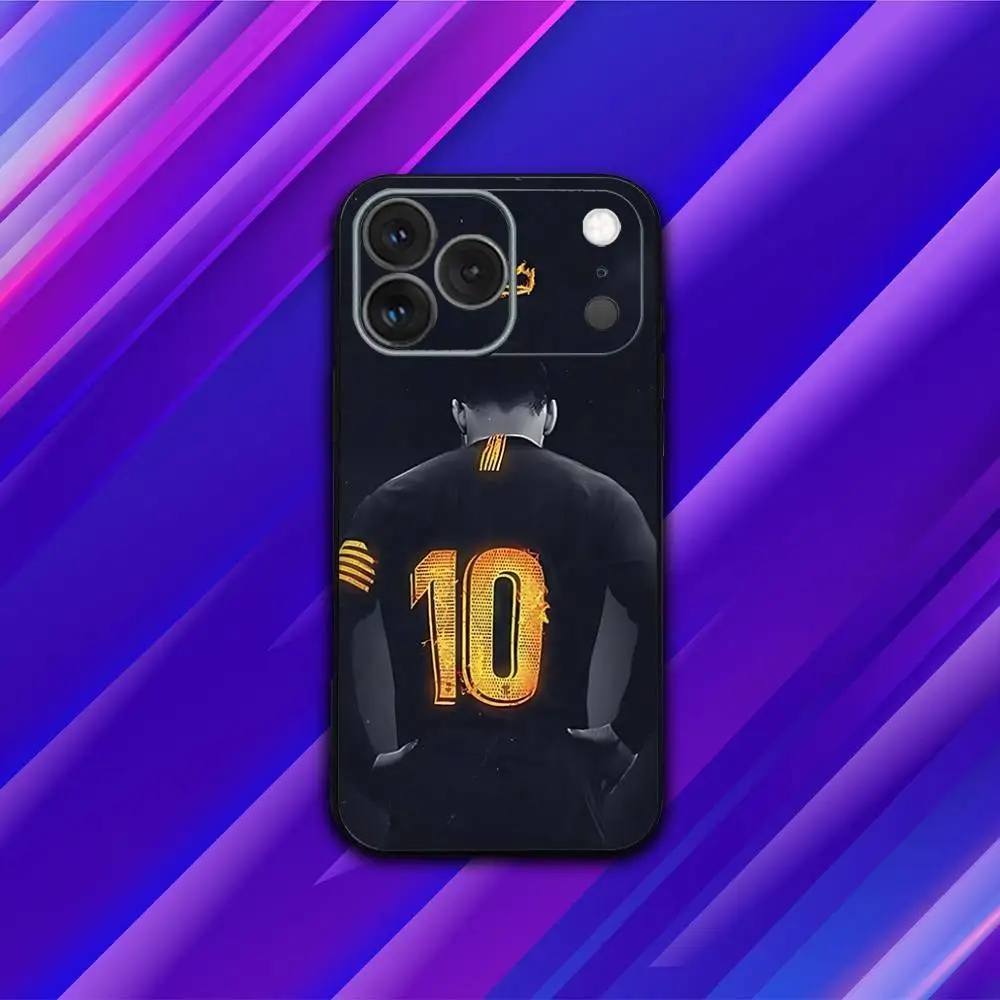 لا. حافظة هاتف M-Messi لكرة القدم لهاتف iPhone 17,16,15,14,13,12,11,Pro,Max,Plus,X,XS,SE4,E,Mini,Soft Black Case #3