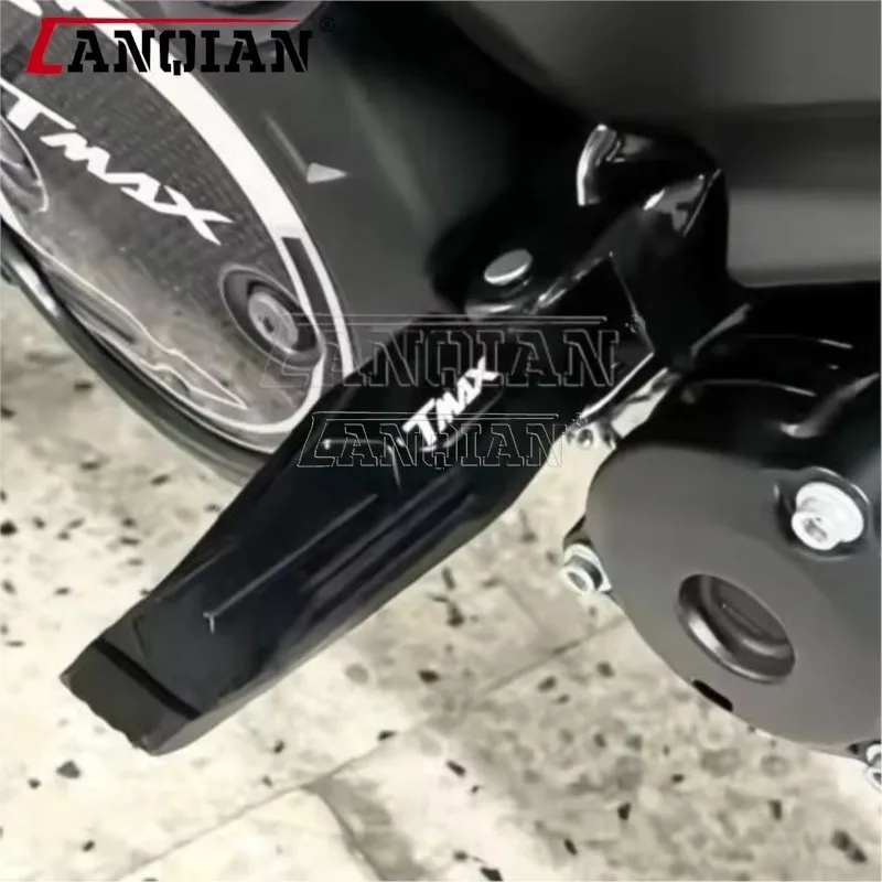 Rear Foot Pegs Rests For Yamaha TMAX 560 2019-2026 Tmax 530 T-max DX SX Tech Max Tmax 500 XP500 Motorcycle Passenger Footrests 