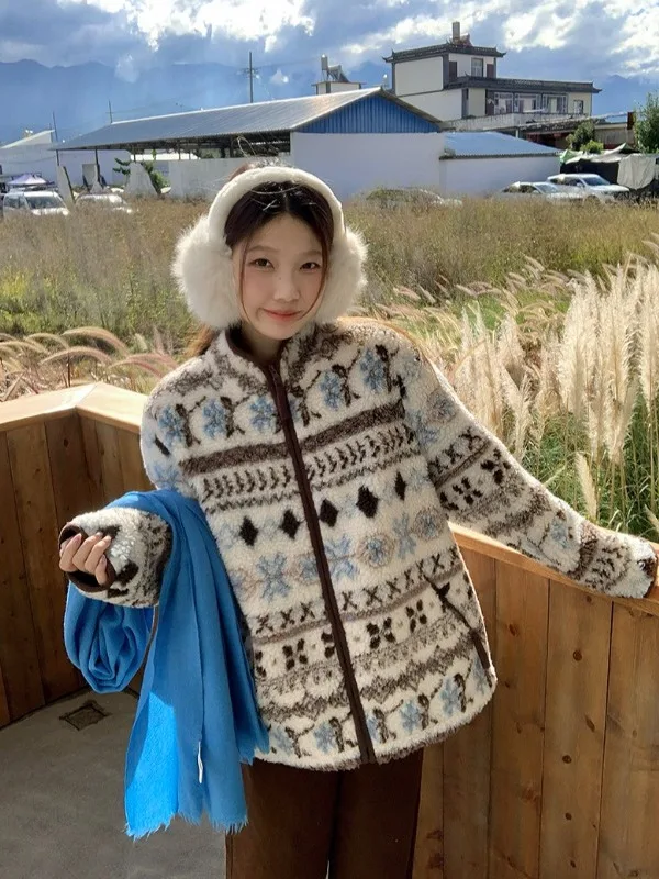 

plus Size Warm Thiened Sweater Coat Women's Autumn Winter New Sle Loose Ele Open Cardigan Top Commute Korean Sle