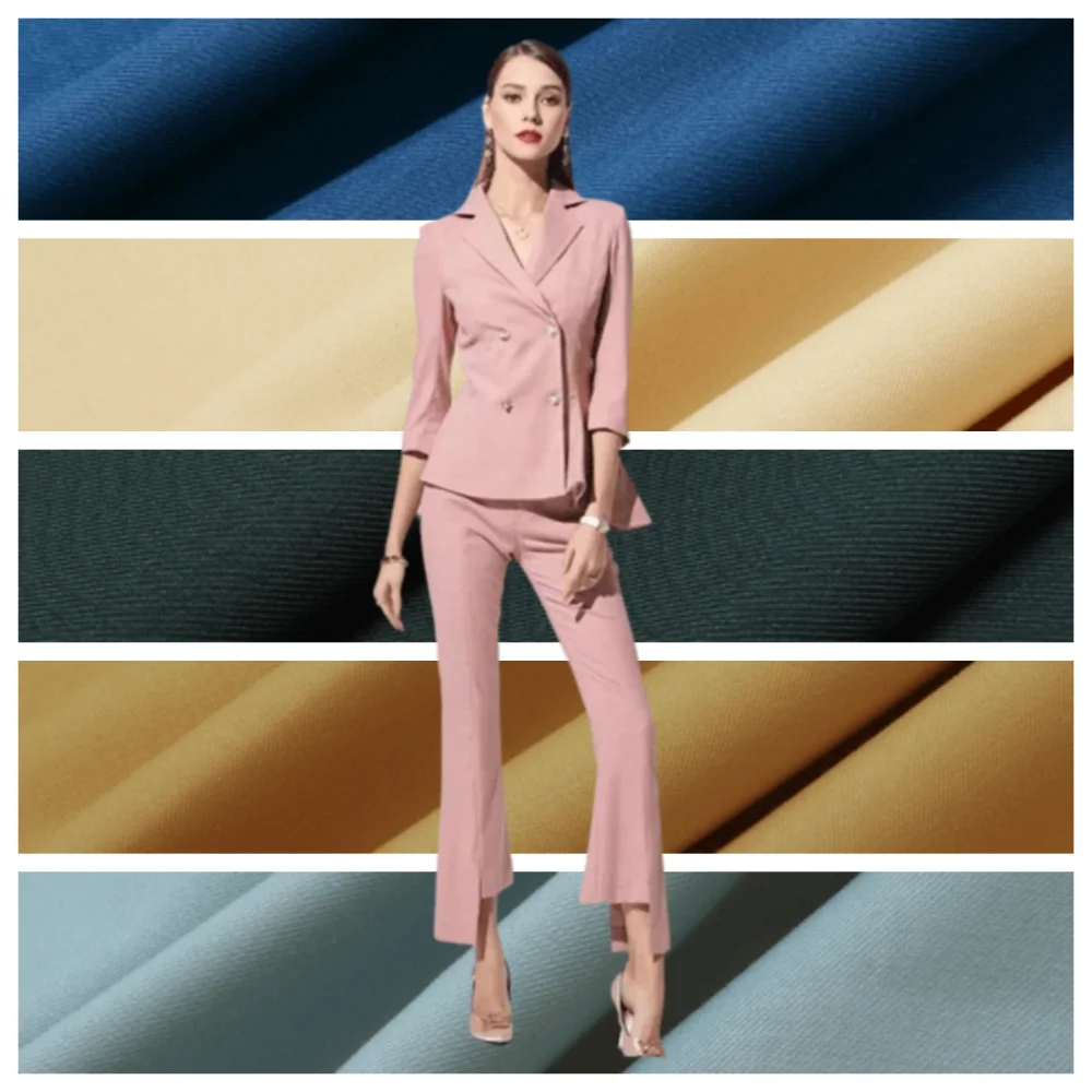 

Эластичная смешанная ткань TR, рабочая одежда, деловой костюм, брюки, юбка с запахом, ткань для платья, одежда своими руками, швейный материал по метрам