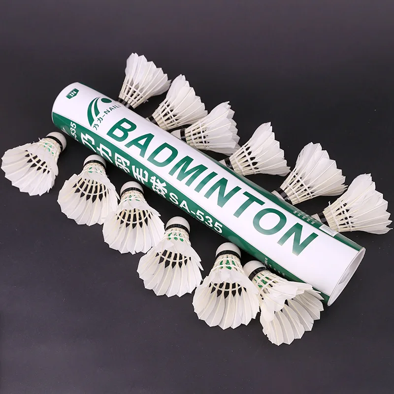 

SA535 badminton training ball for students and beginners, resistant to 12 goose feather balls