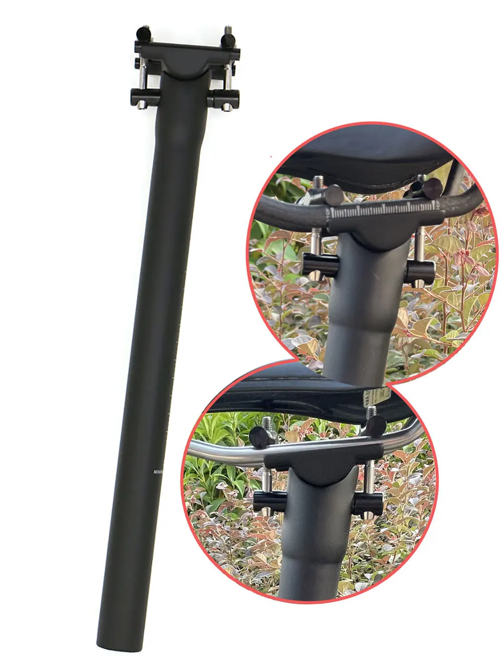 AliExpress ELITA ONE Carbon Fibre Seatpost MTB/Road Bike Seat Post 31.6/27.2/30.9mm UD Matte Lightweight 135g 300/450mm