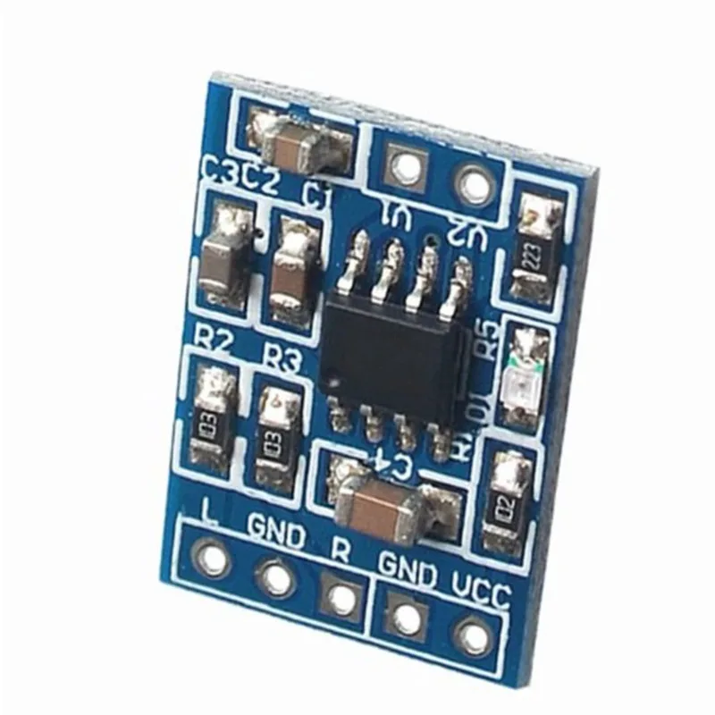 5/10pcs Mini HXJ8002 Audio Power Amplifier Board Mono Channel Voice Low Noise Amplifiers Module 2.0-5.5V Replace