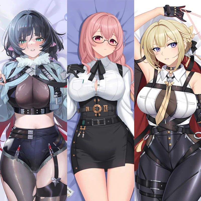 

Аниме обнимающая наволочка Zenless Zone Zero Jane Doe Evelyn Chevalier Tsukishiro Yanagi Dakimakura наволочка для тела 160x50 см