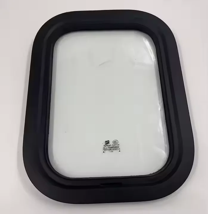 

Heavy-Duty Aluminum Alloy Window for Yachts & Ships Black Glass Window with Inner Opening Waterproof UV Resistant Marine Supply